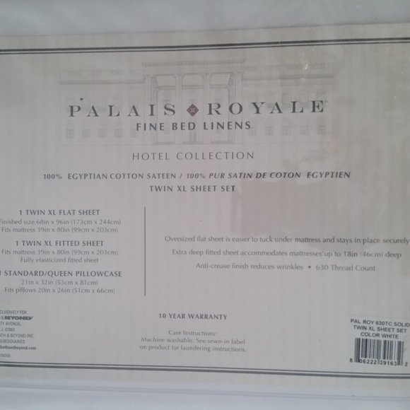 Palais Royale Sheet Set - Picture 2 of 2